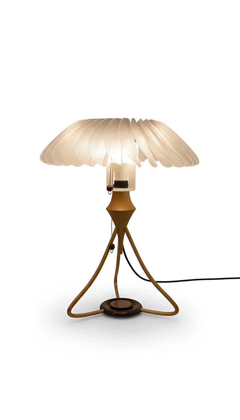 Render of AuraBloom with the shade open