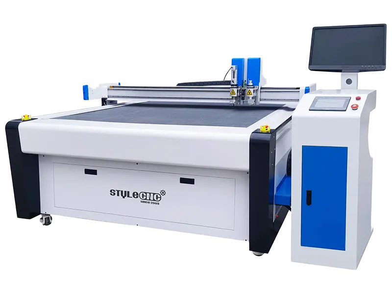 CNC oscillating knife cutting machine