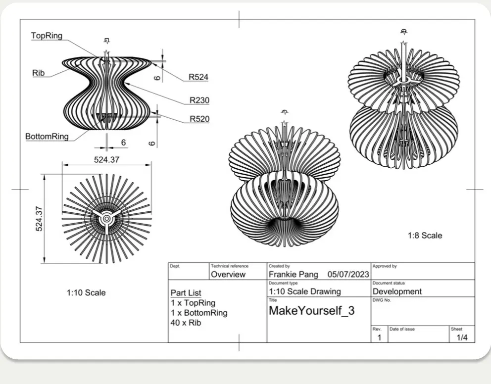 Scale drawing of MakeYourself_3