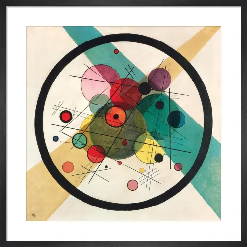Kandinsky, Circles in a Circle